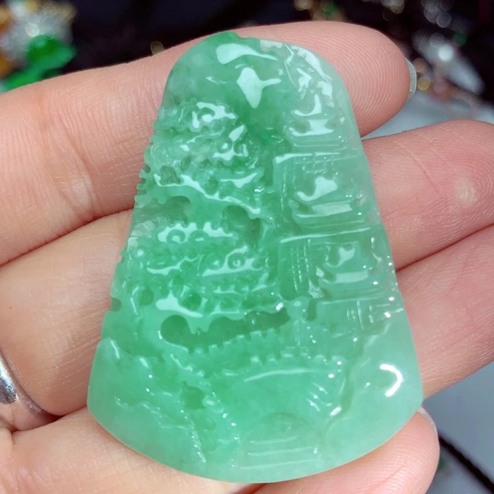 翡翠吊坠(不含链)未镶嵌