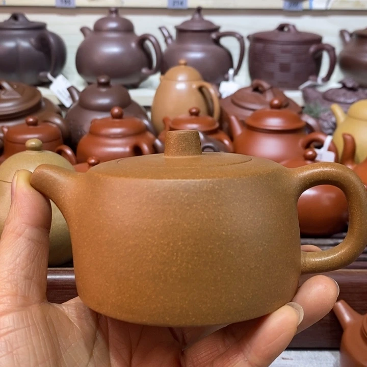 紫砂茶壶微瑕处理一把