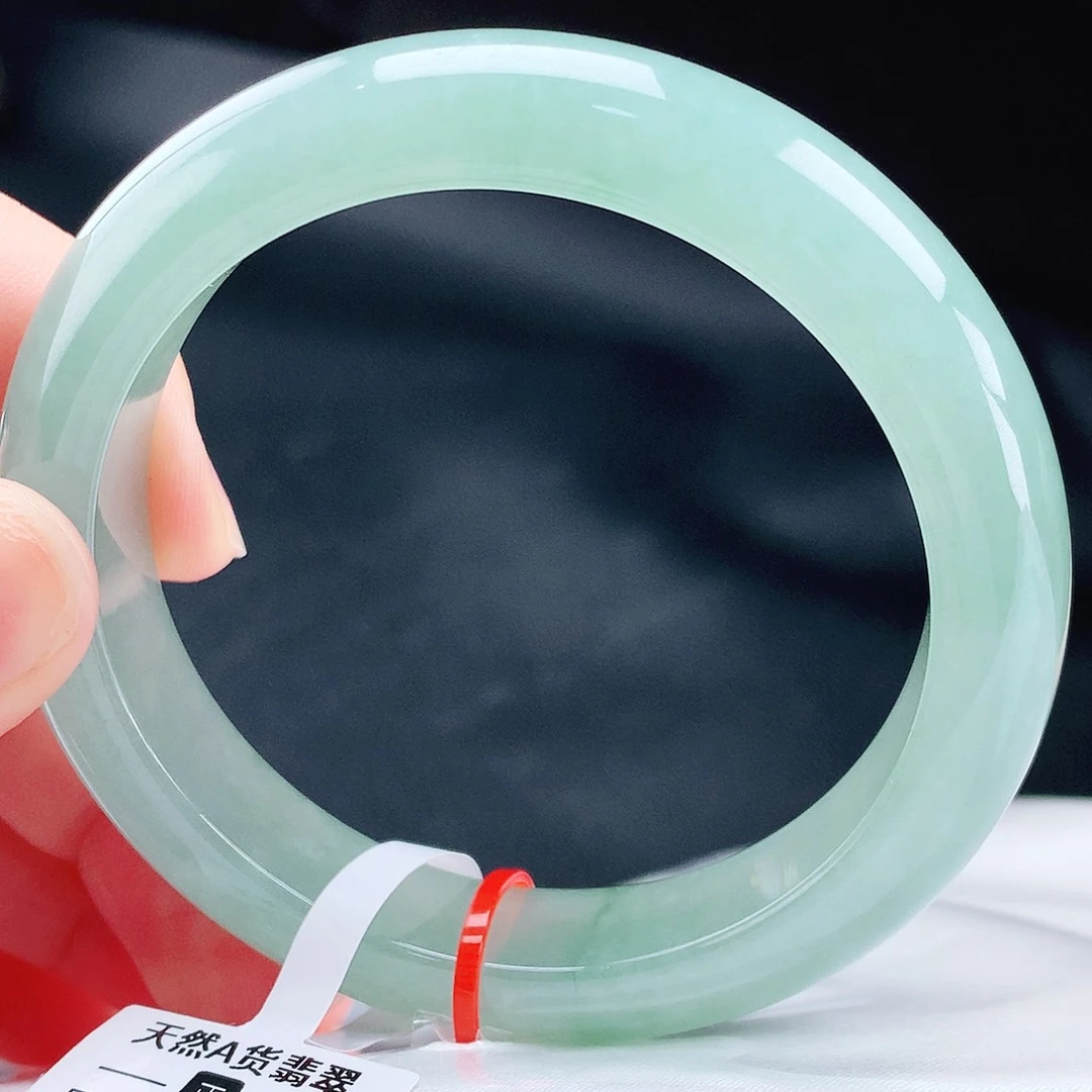 未镶嵌手镯翡翠57圈