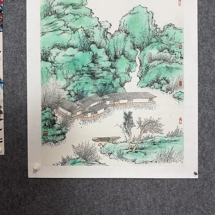 国画浦书出书书书浦书画作品