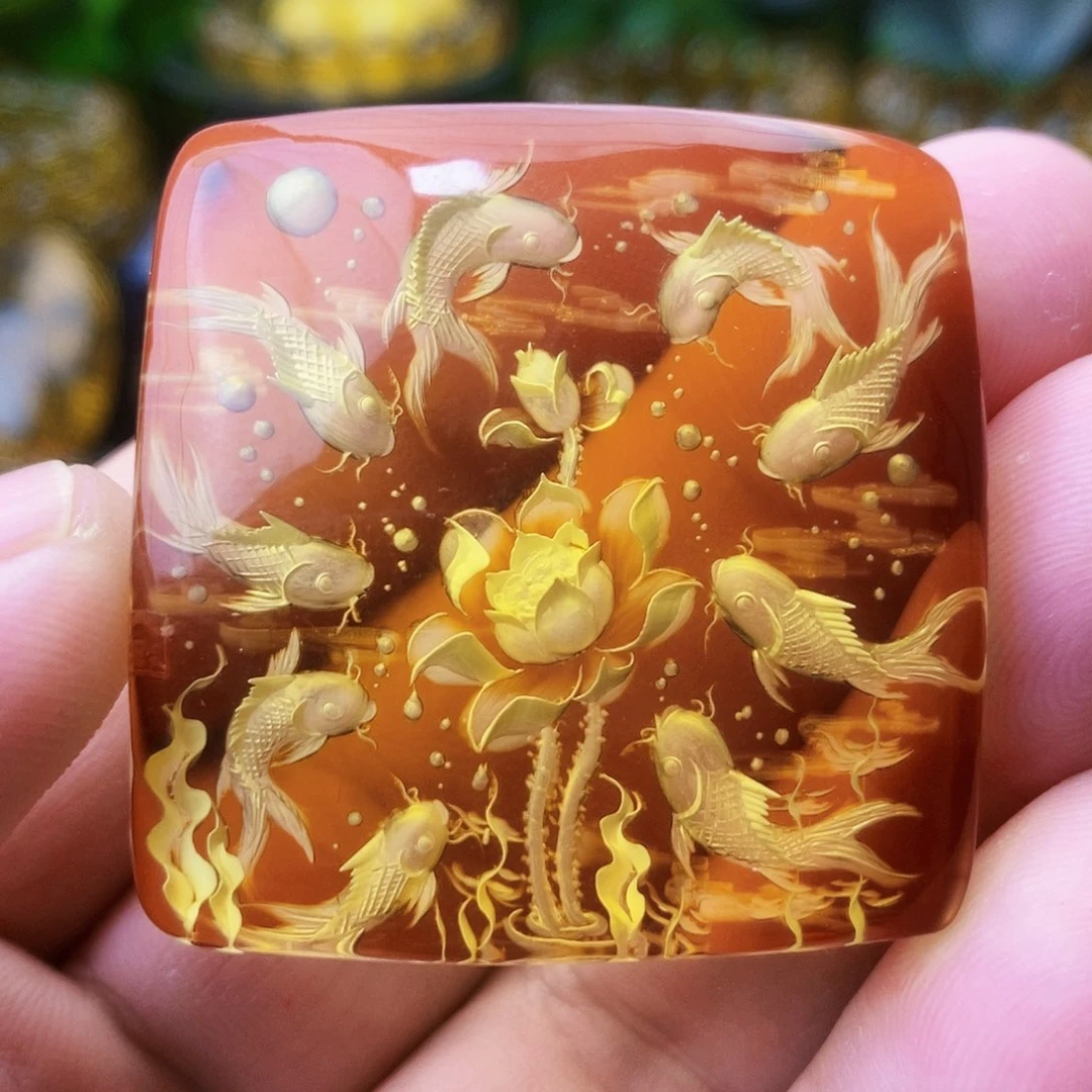 【闪购商品】金珀吊坠(不含链)未镶嵌