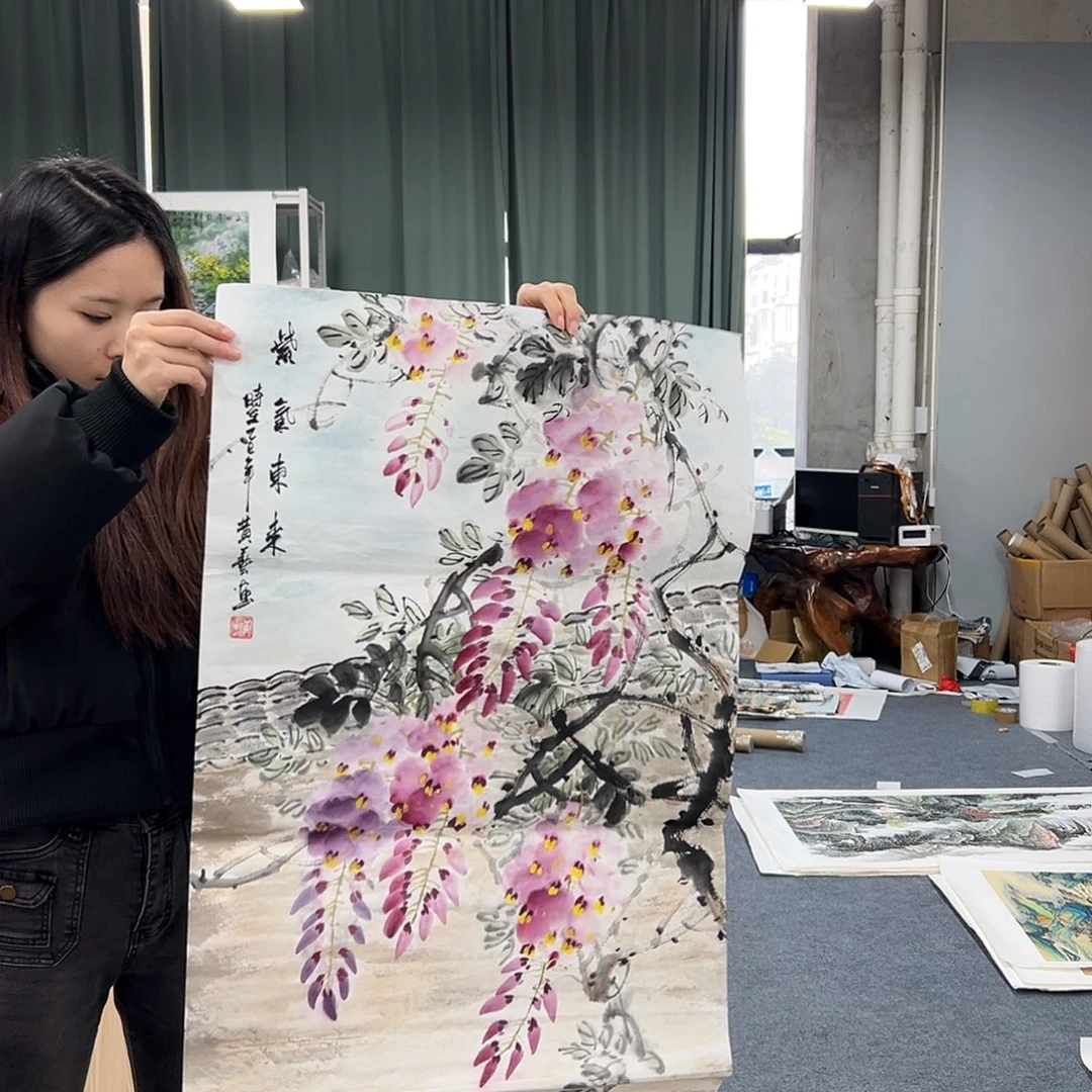 国画精品手绘作品