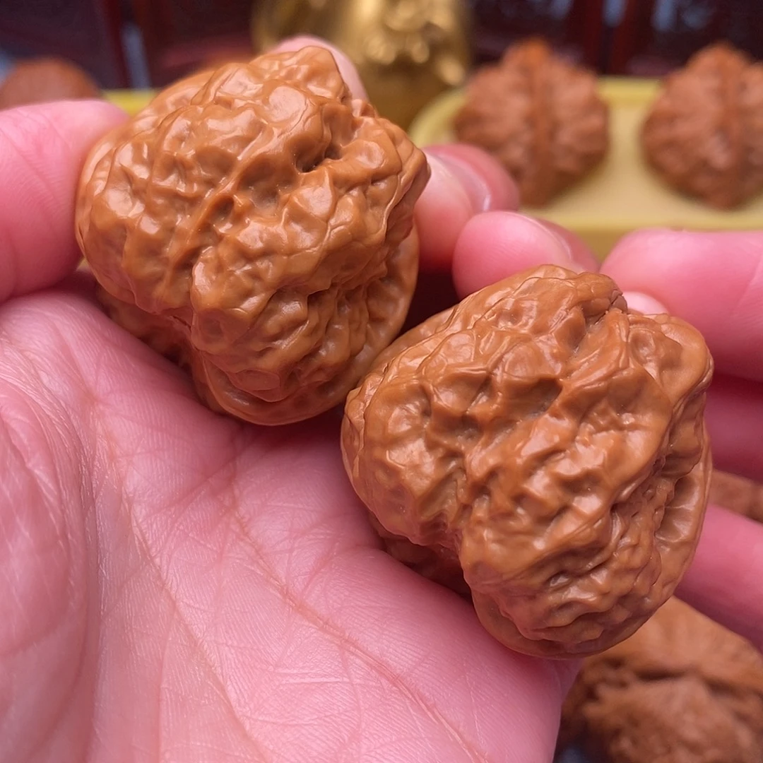 把件文玩核桃毕业全品延庆蛙开背疙瘩肌肉35.9尺