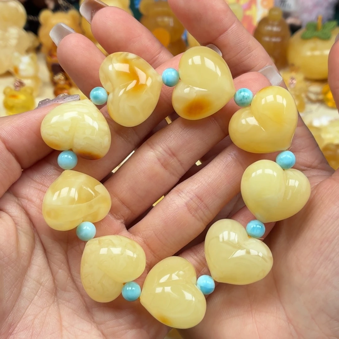 蜜蜡未镶嵌裸石蜜蜡