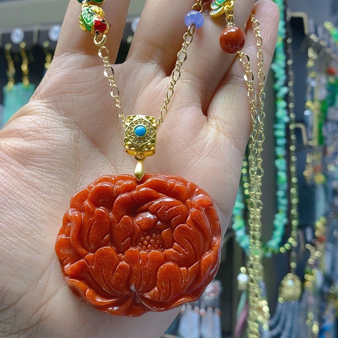 颈饰未镶嵌翡翠翡翠