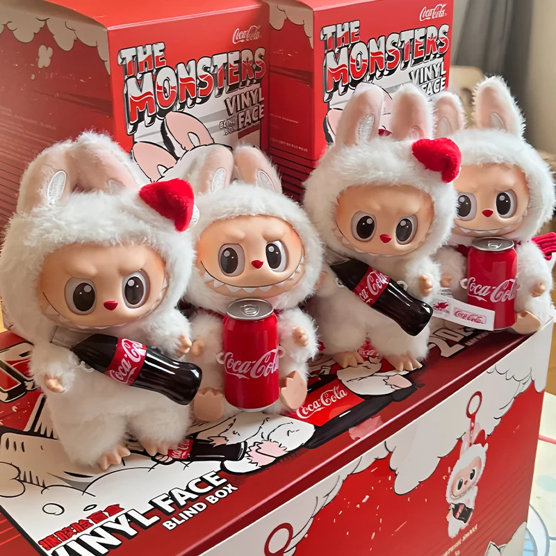 【现货速发】可口可乐系列快乐因子惊喜特摇神秘嘉宾搪胶脸毛绒公仔