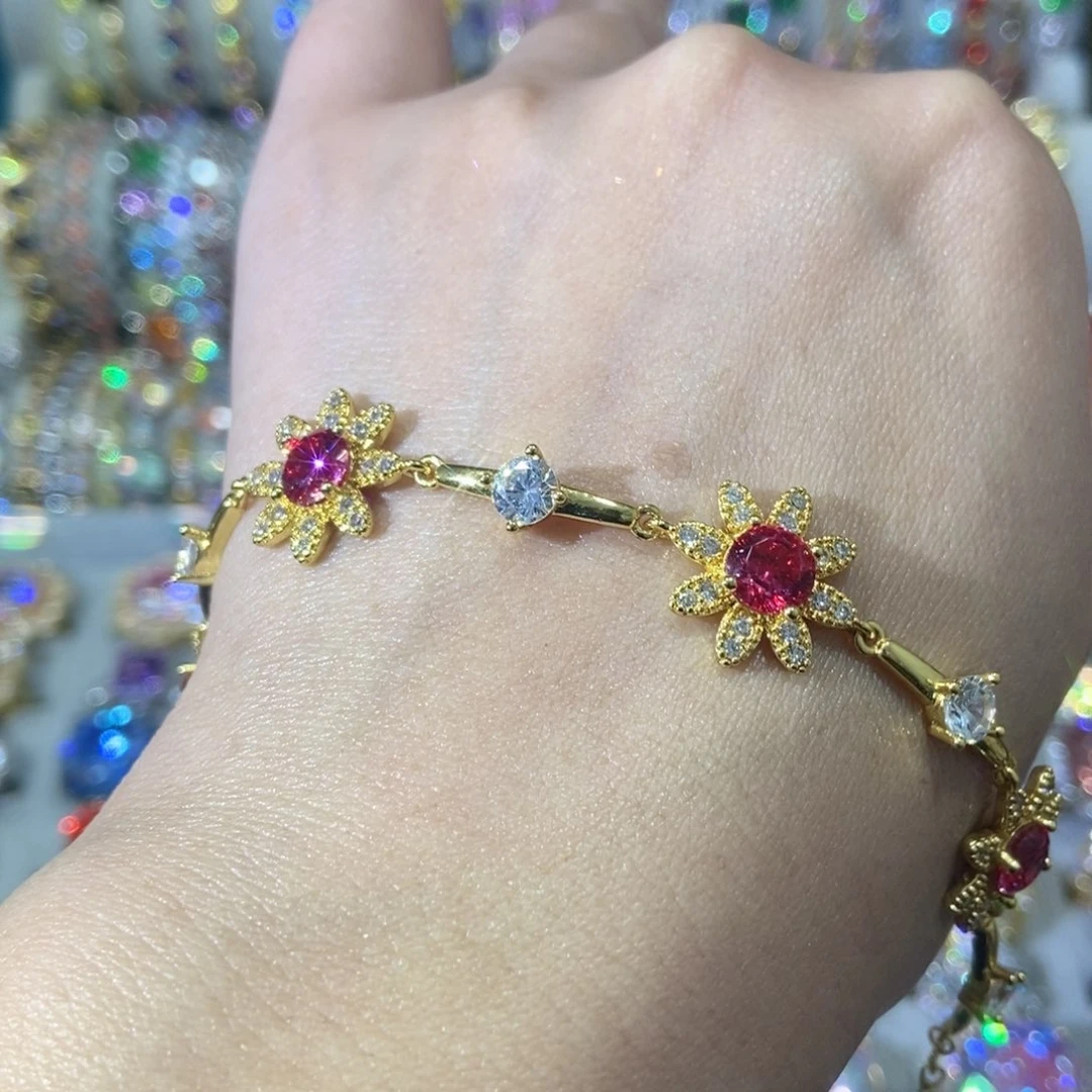 77锆石（处理）手链