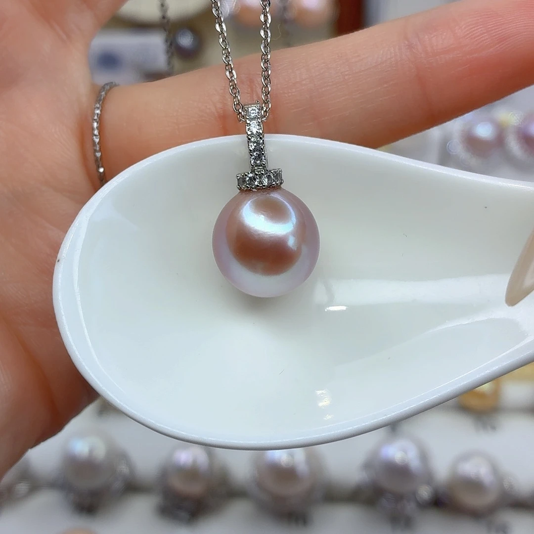 颈饰淡水珍珠合金F