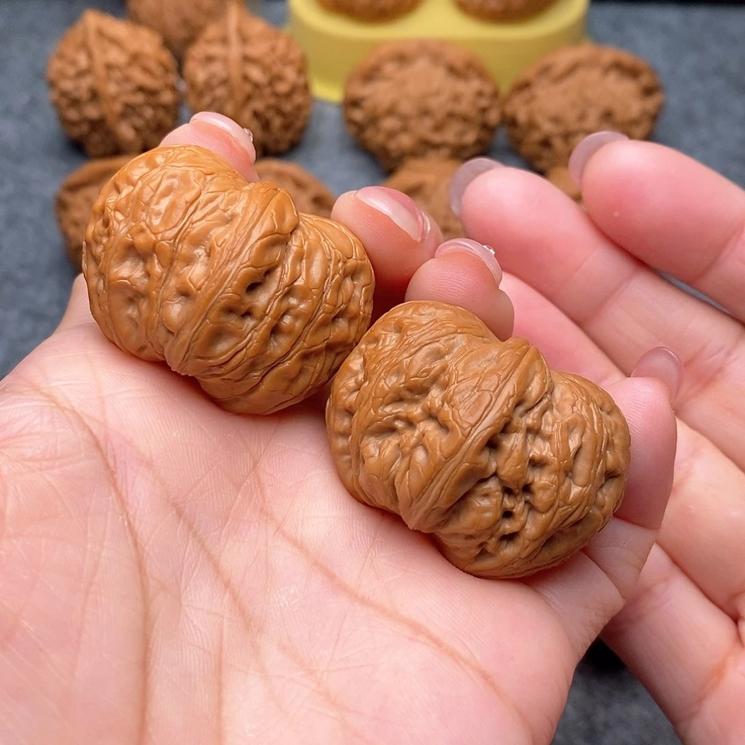 文玩核桃把件精品元宝39全品