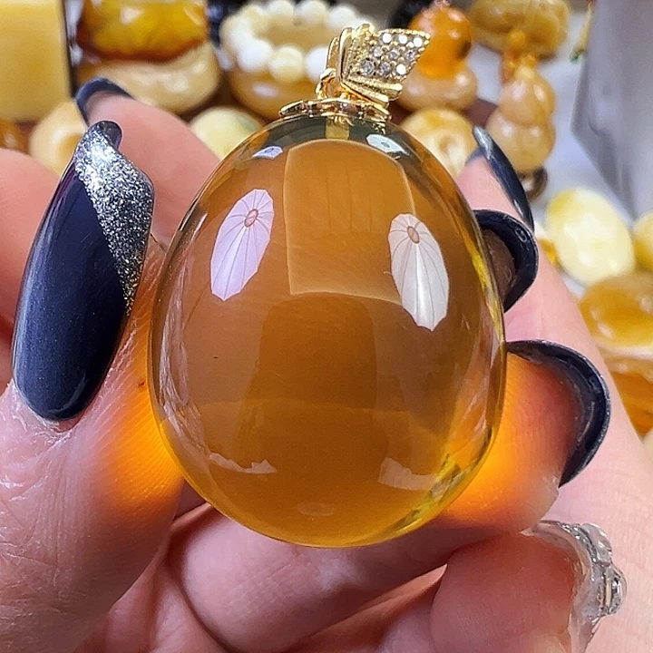 蜜蜡颈饰未镶嵌蜜蜡