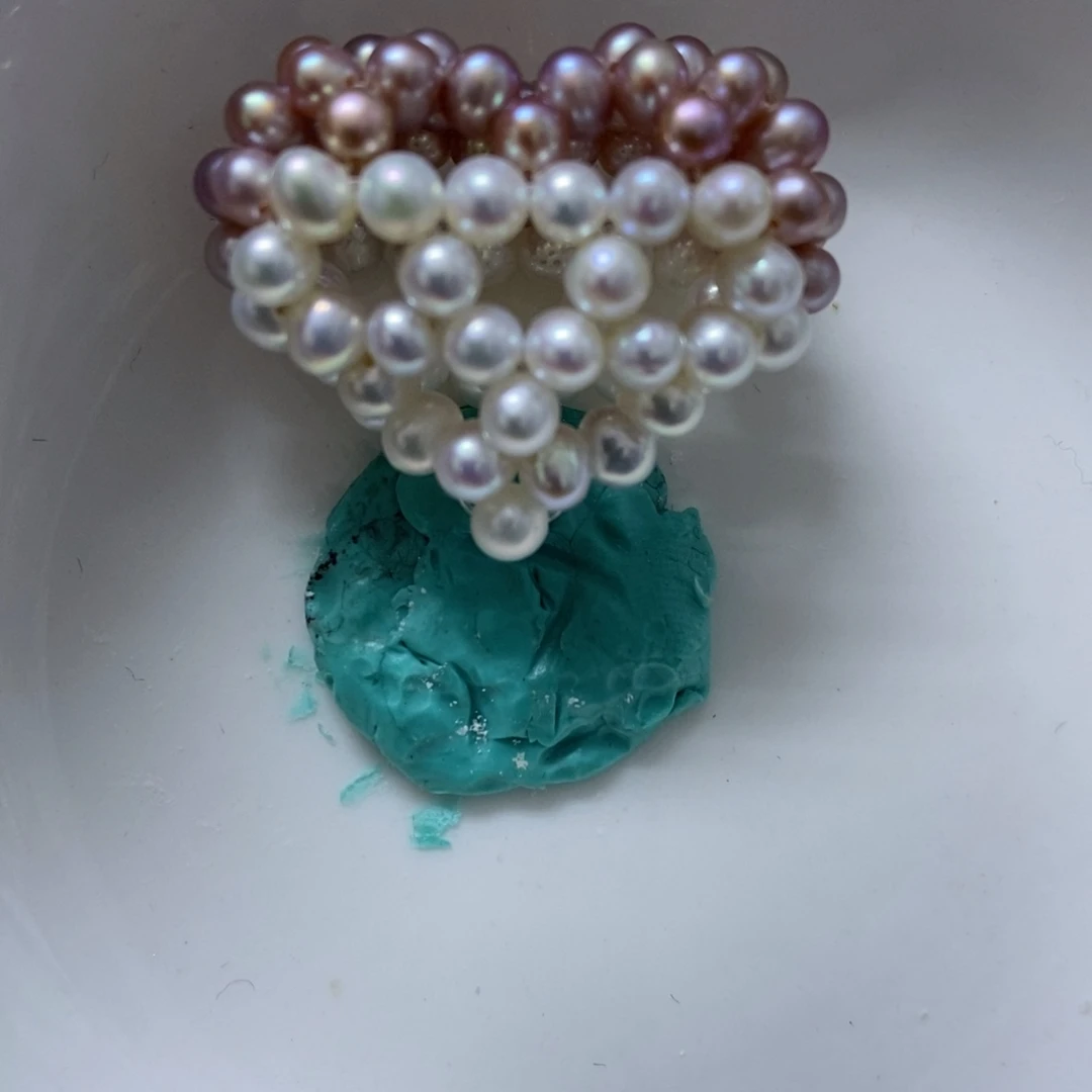 a***q淡水珍珠吊坠合金