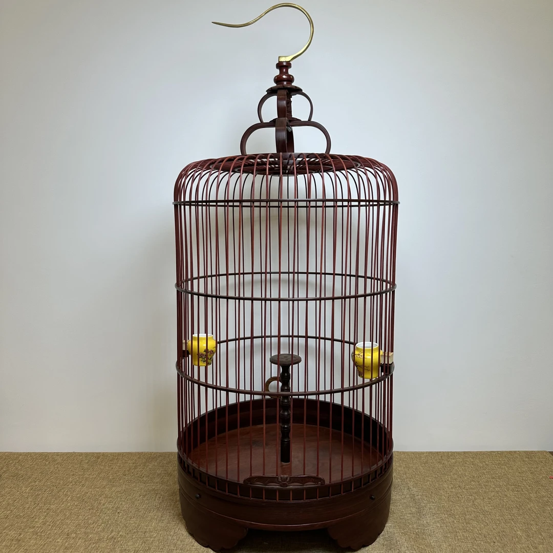 红木百灵笼（站台款）