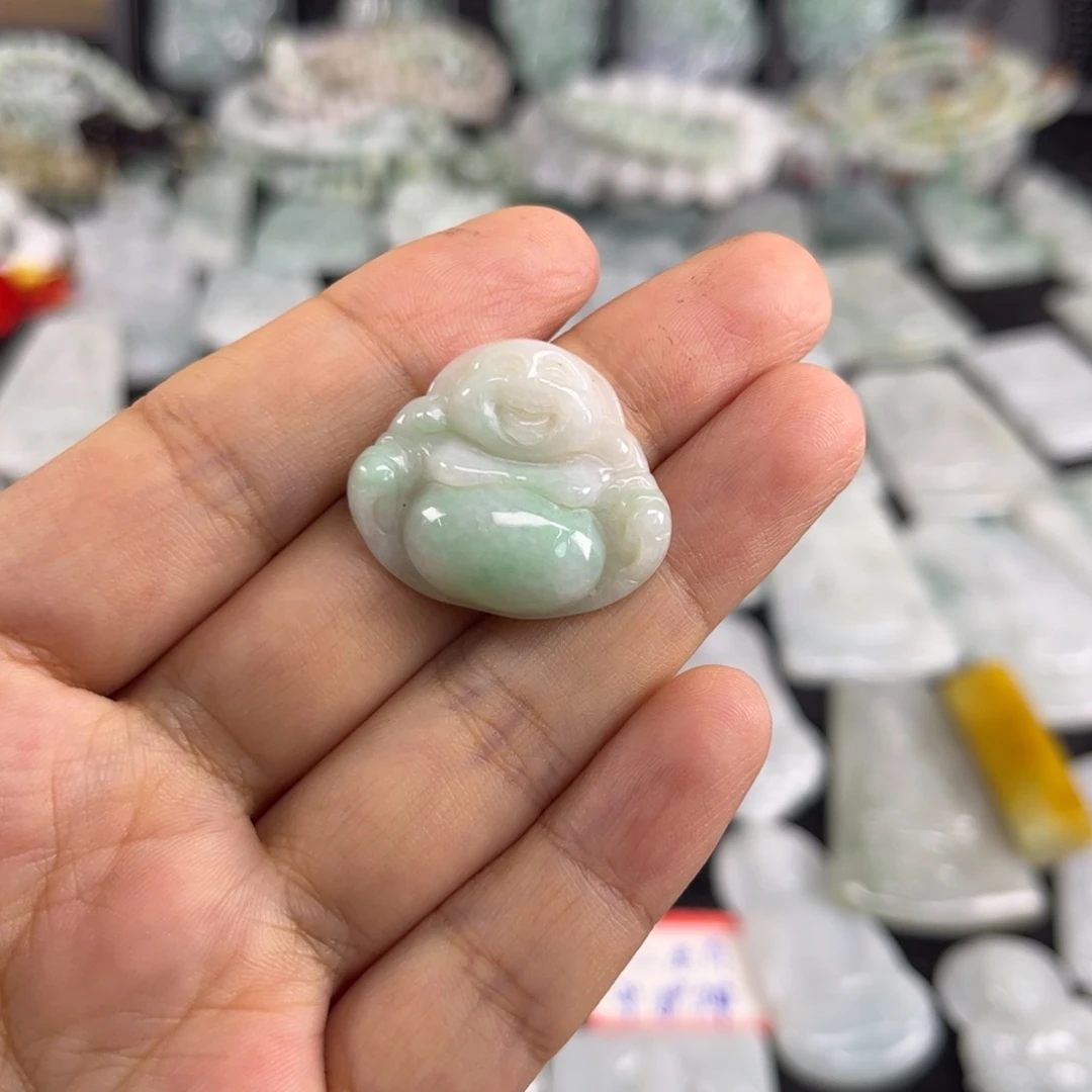 翡翠未镶嵌吊坠(不含链)17