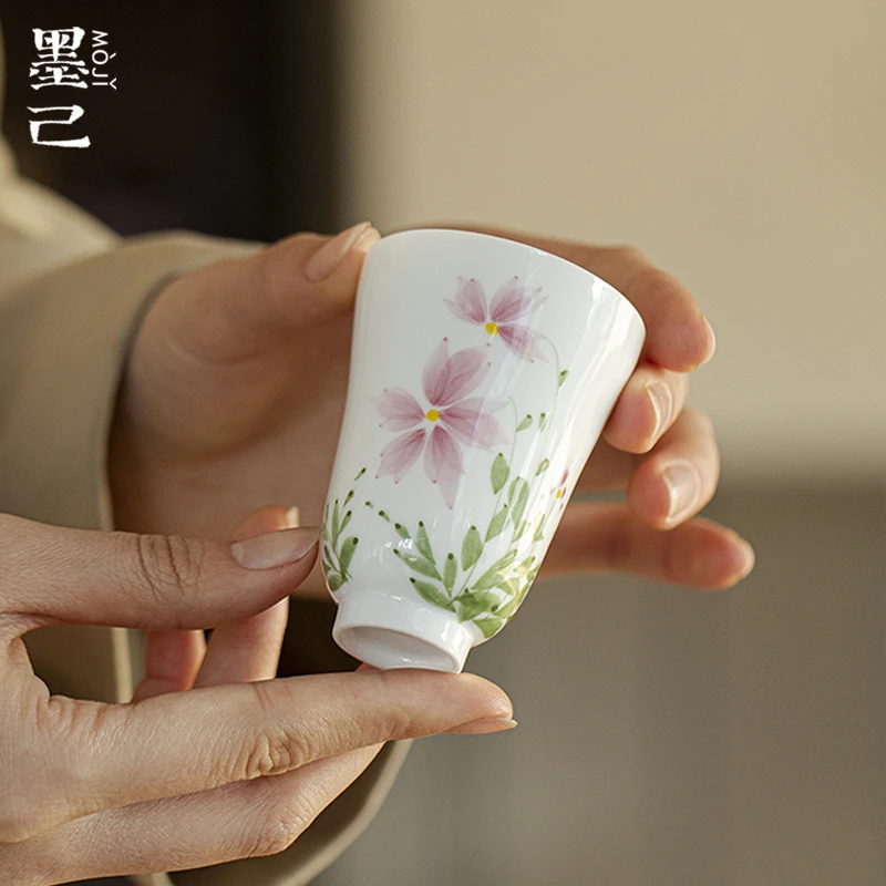 墨己-玉泥-花影星芒-如袖茶杯