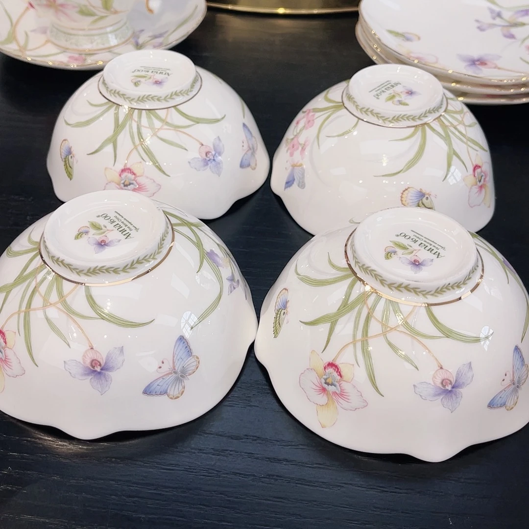 骨瓷饭碗///////4个//