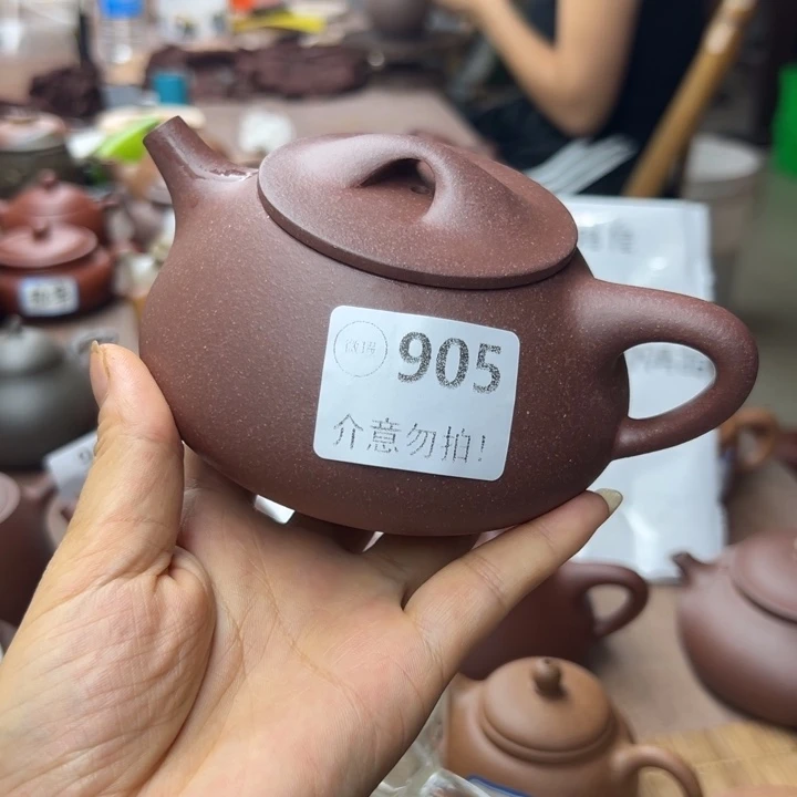 茶壶紫砂紫泥瑕疵300