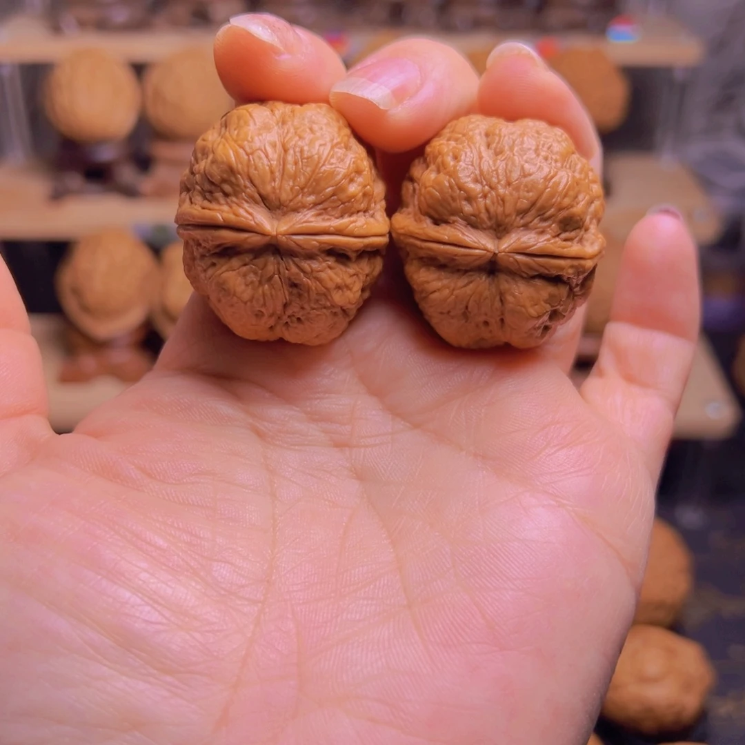 文玩核桃吊坠38w平头蟾36尺