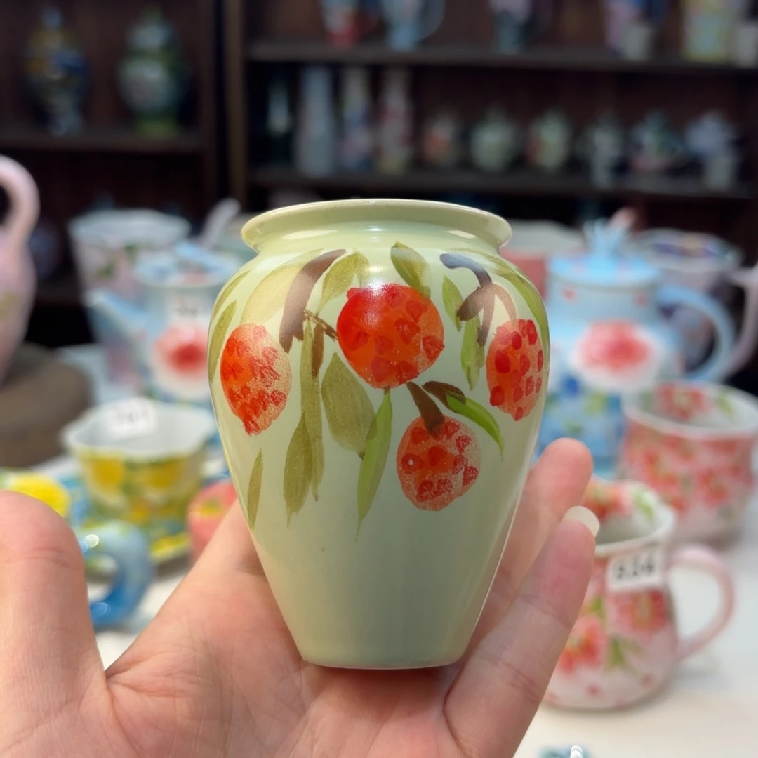 瓷片景德镇手绘高温釉下彩陶瓷茶具