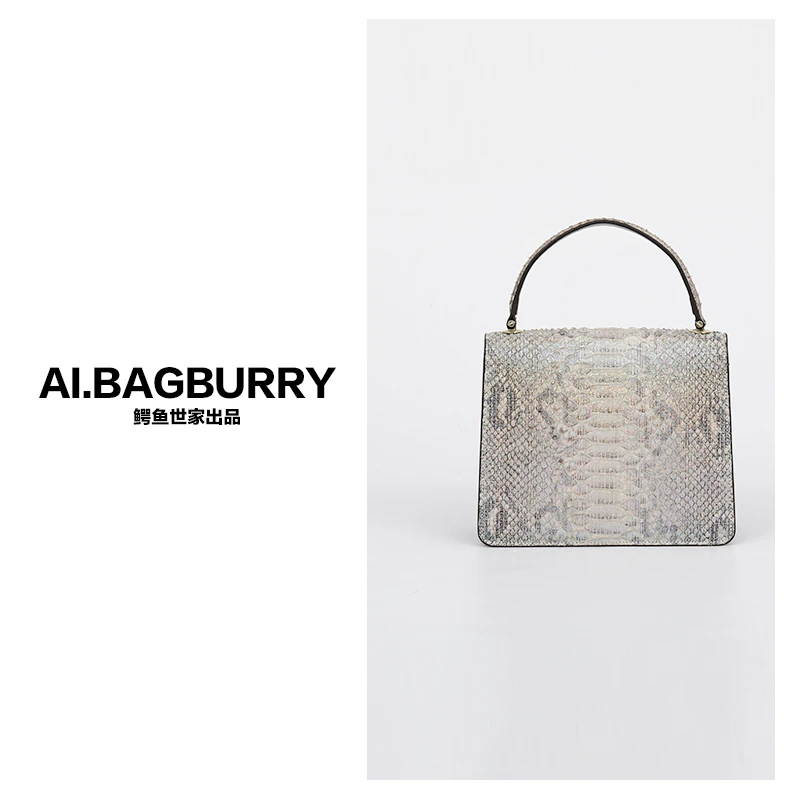 AI.BAGBURRY2025上新好物百搭蛇皮斜挎包