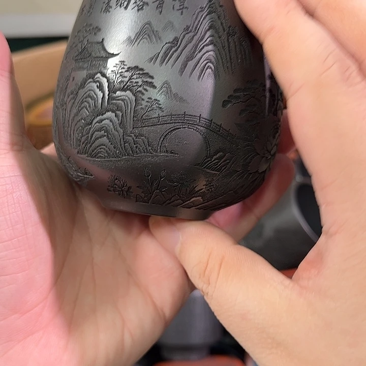 茶杯紫砂全手工紫砂主人杯