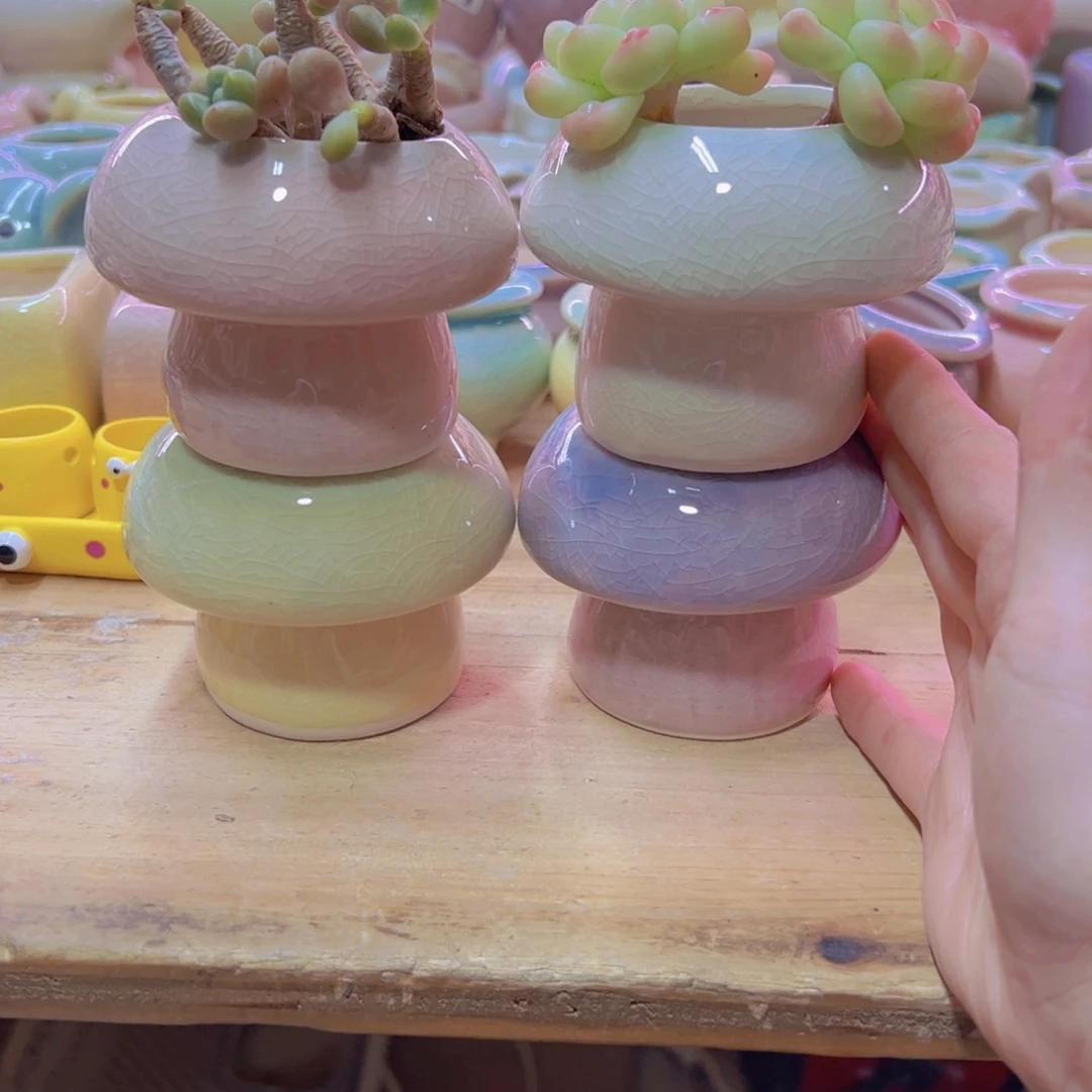 陶瓷花盆当场凑满12包邮