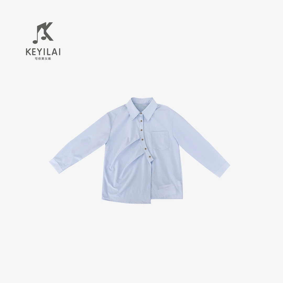可依莱设计款春装衬衫女DQ6A0102