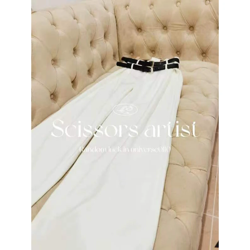【Scissors artist】里约之境高端设计师女装百搭韩版牛仔时尚0110