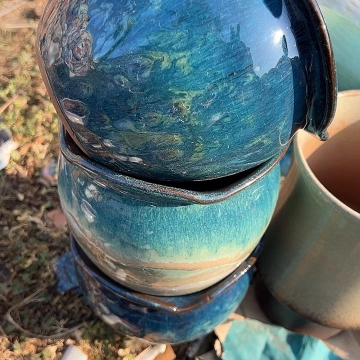 红陶口15高15瑕疵