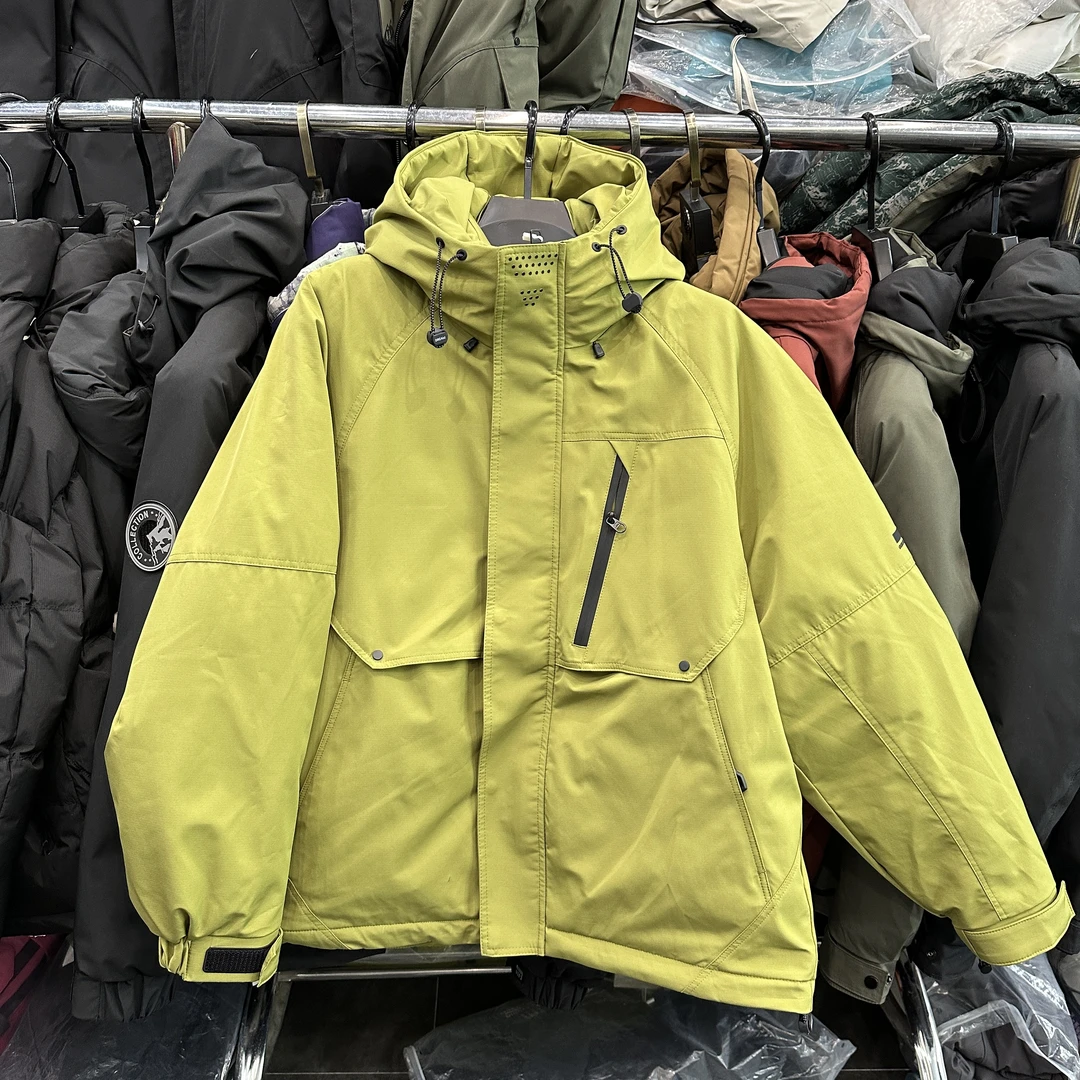 【辉哥】24377-时尚百搭潮牌休闲宽松加厚外套-G