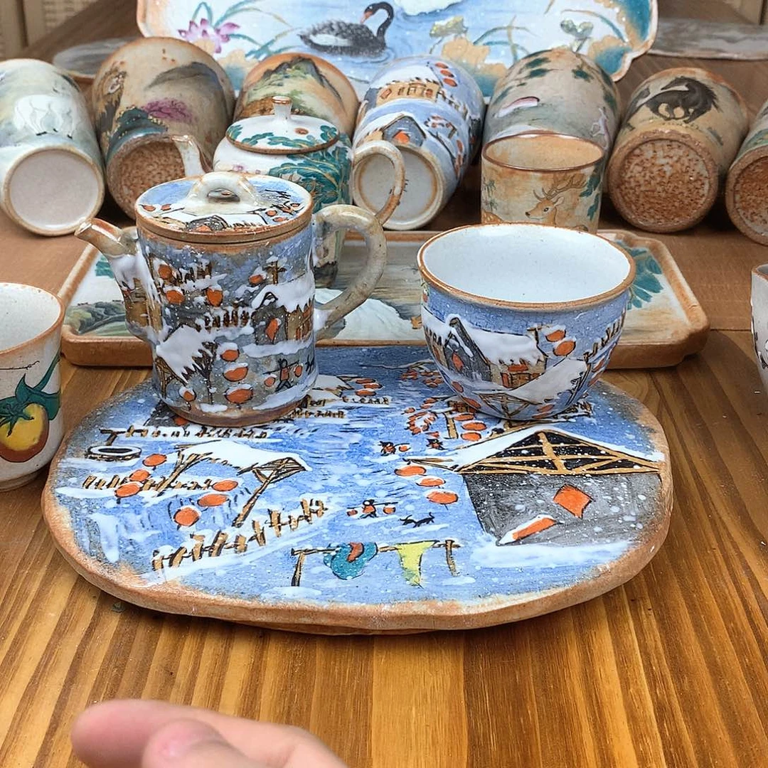 杨***碳杯景德镇陶瓷手作