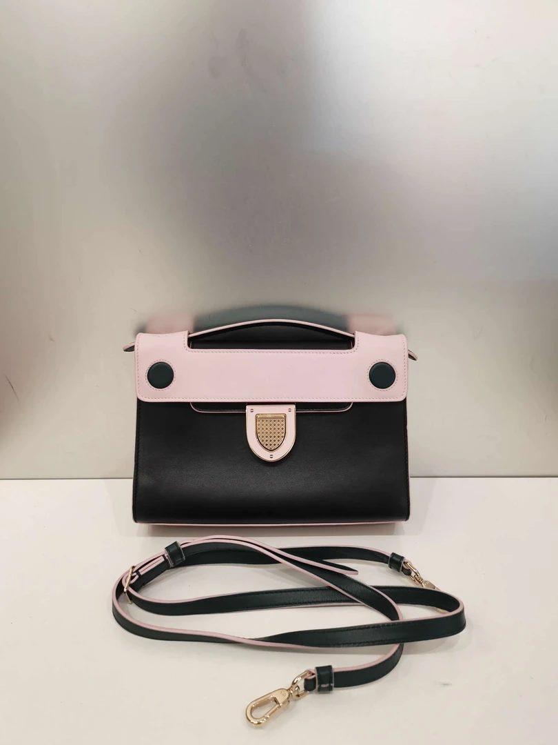 99新 DIOR/迪奥 迪奥拼色手提包 99新