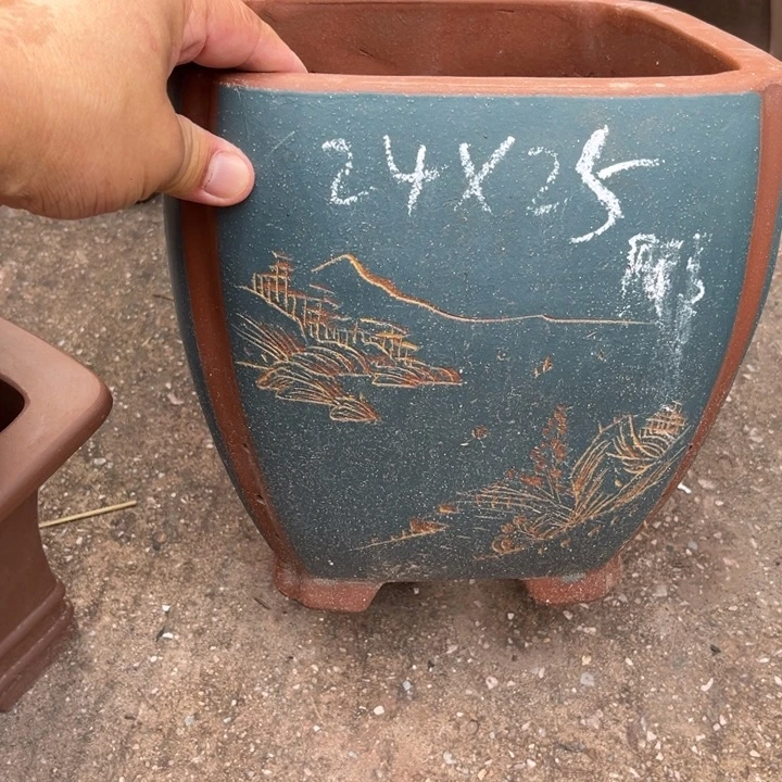 紫砂花盆宜兴紫砂
