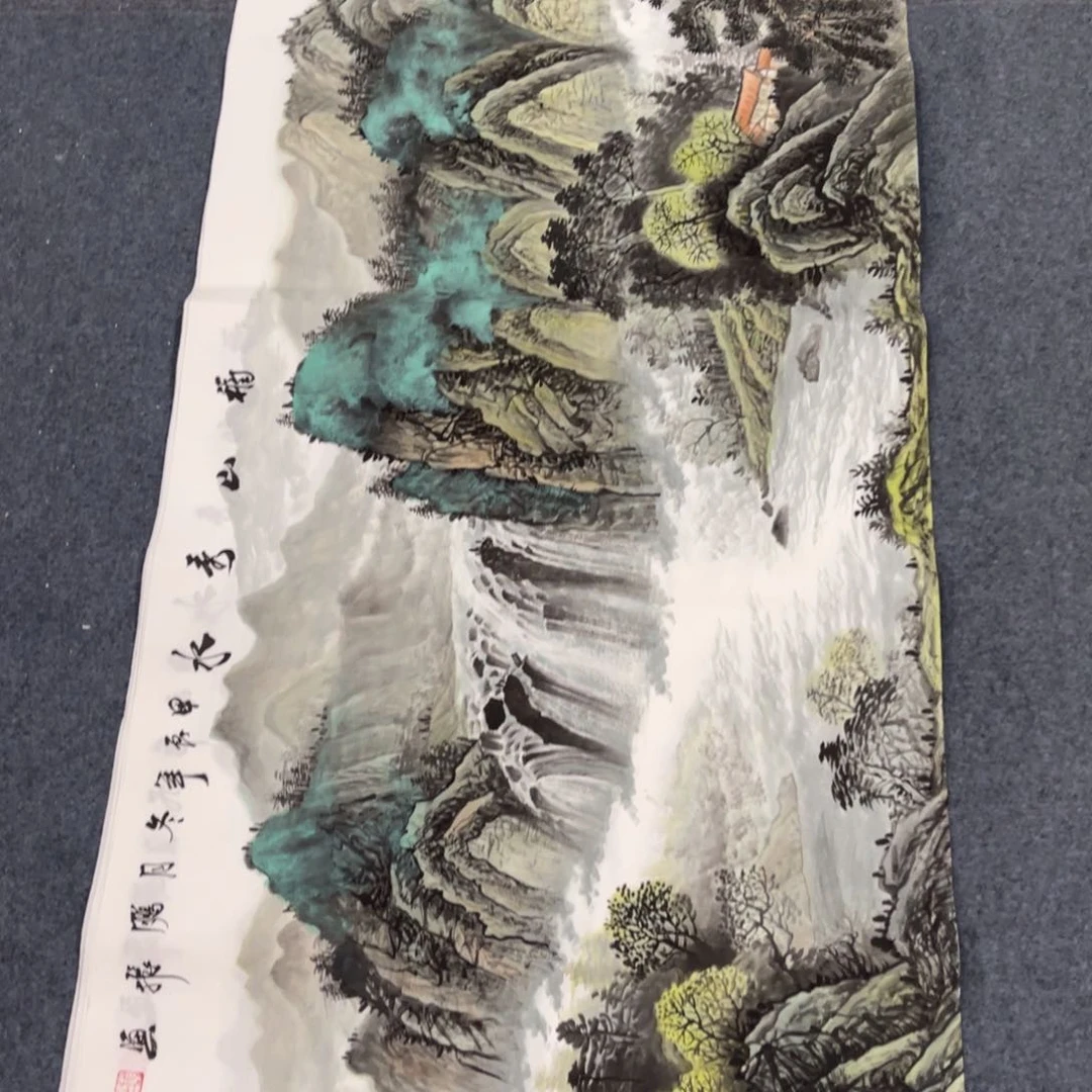 国画处理作品看好再拍哦