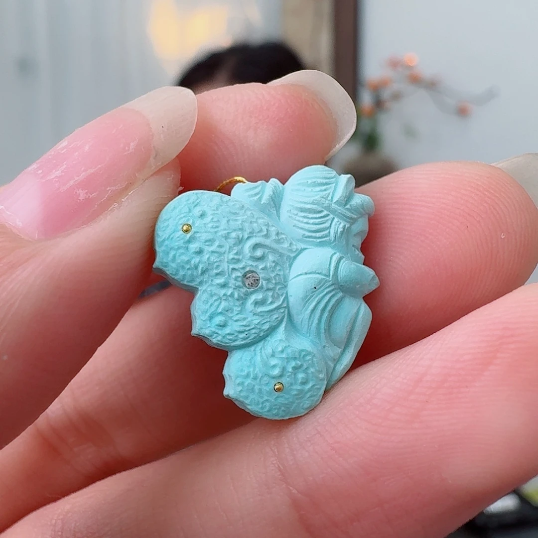 绿松石未镶嵌珠宝奇石