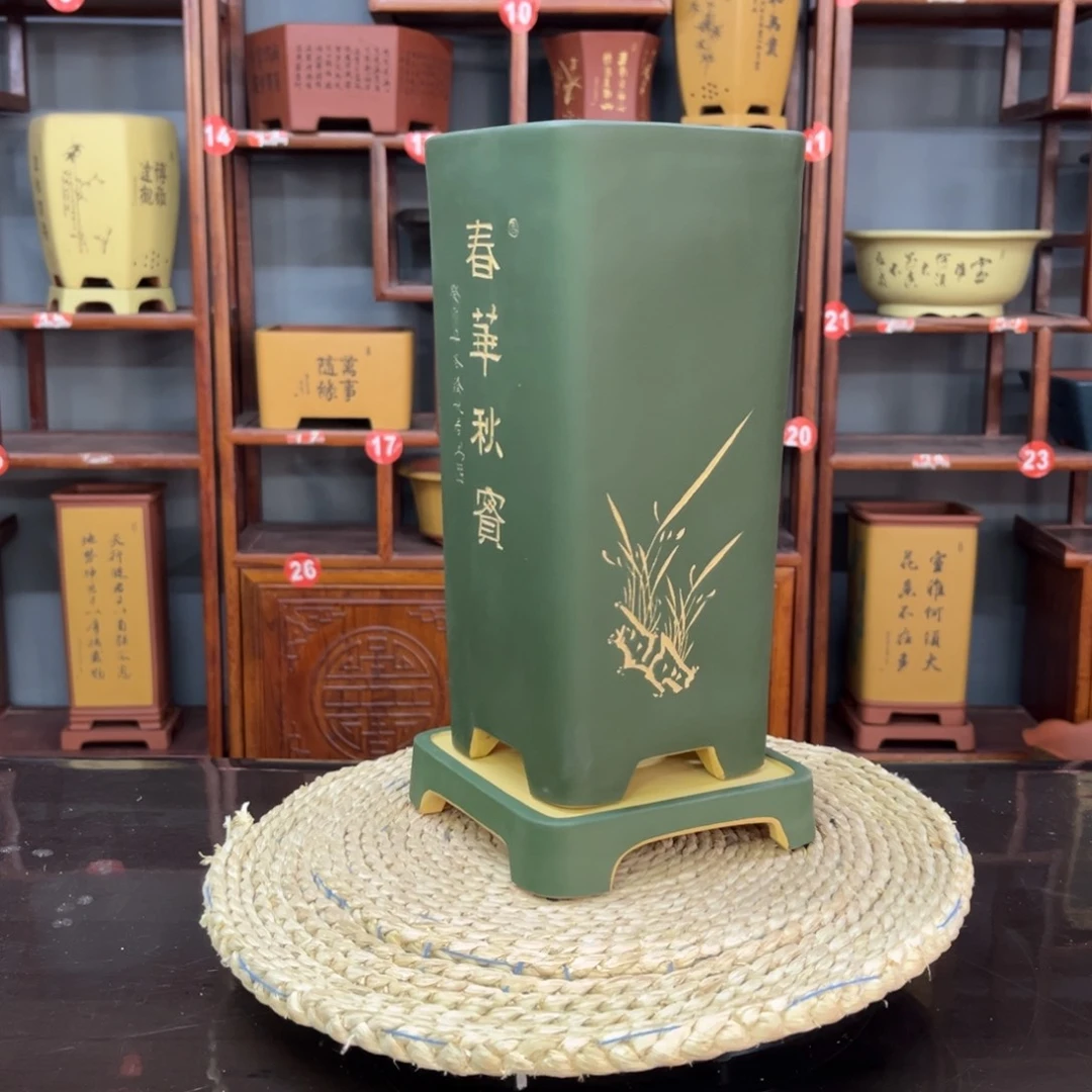 紫砂花盆紫砂花盆