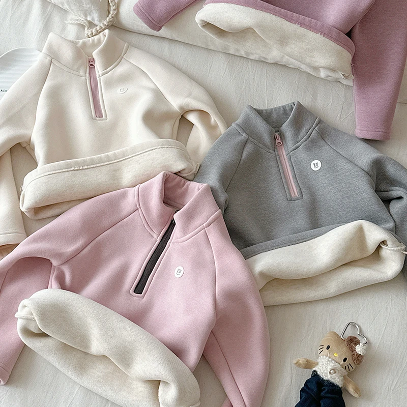 【黑科技自发热暖烯绒】女童冬款新款HS65745