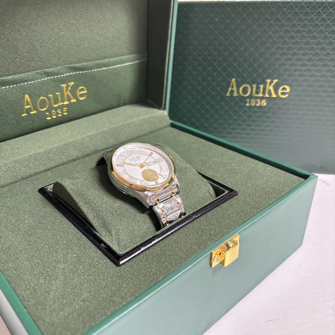 AOUKE/奥刻经典福禄系列镂空男士机械腕表kk068