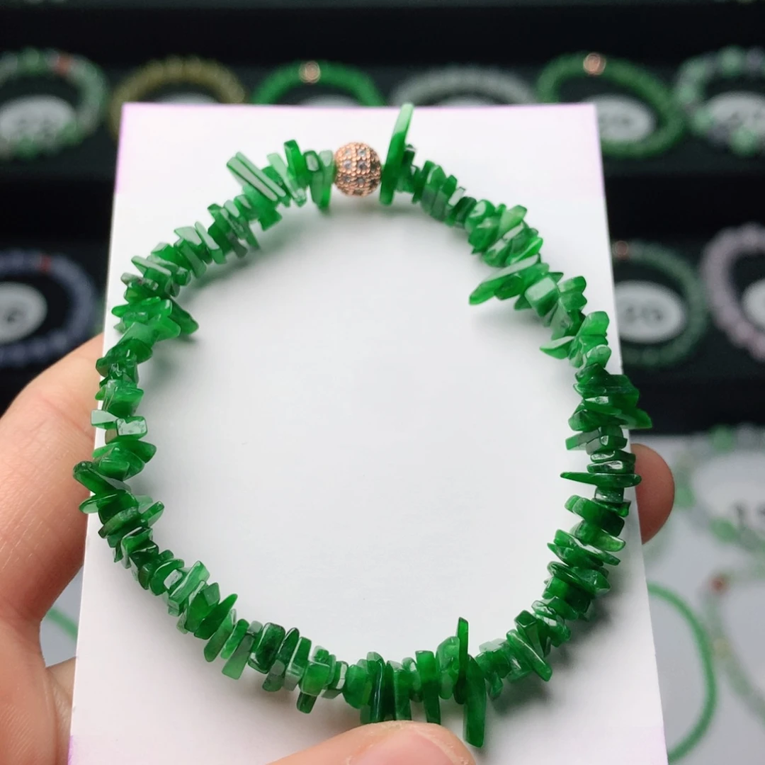 翡翠未镶嵌手链翡翠