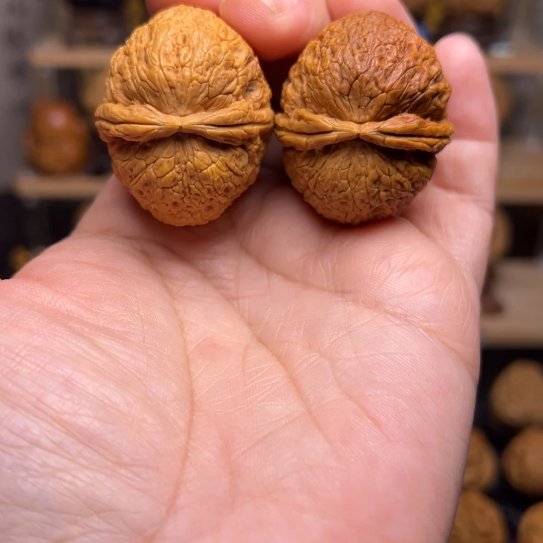 何***下把件文玩核桃5w铁将军39尺