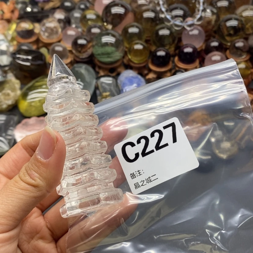 【闪购商品】水晶摆件精品未镶嵌潭*