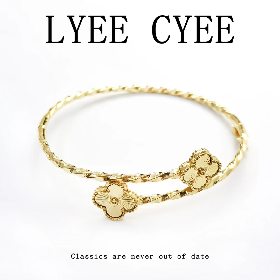 铜合金合成锆石手镯 JTQX-55890 手镯简约欧美时尚小众百搭