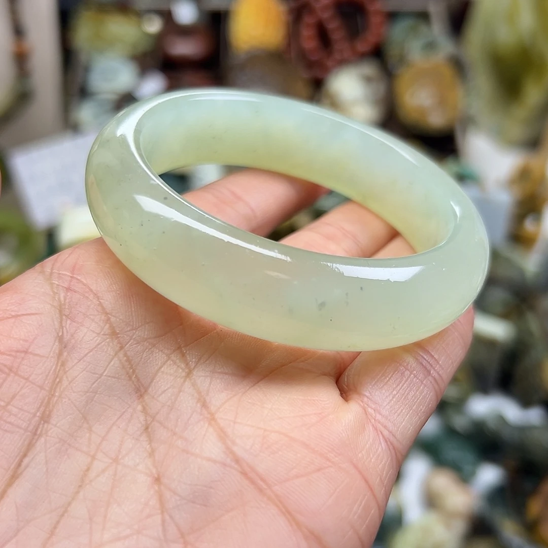 岫玉未镶嵌颈饰岫玉58