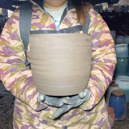 红陶口22高21瑕疵