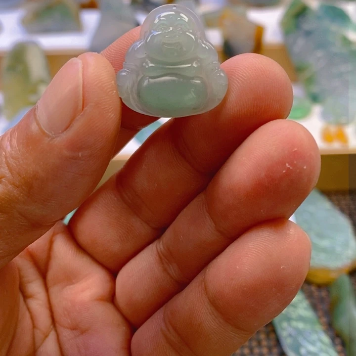 未镶嵌挂件翡翠翡翠