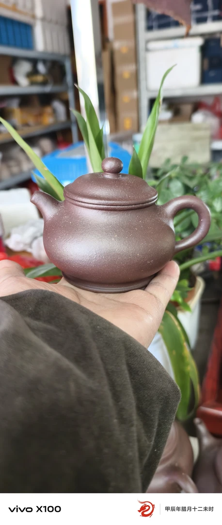 紫泥零添加潘壶180cc不是半手工壶假一赔十