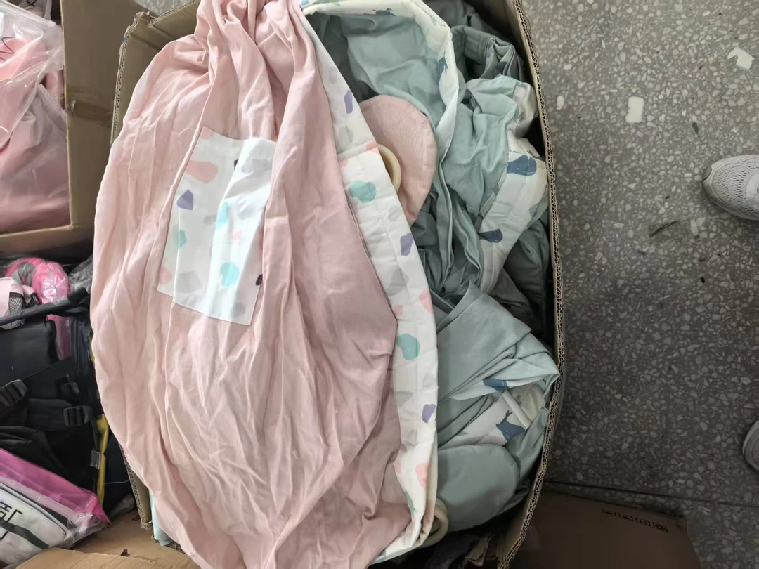 《兵哥外贸》3楼杂款全棉背小孩包被 发1个，不挑款