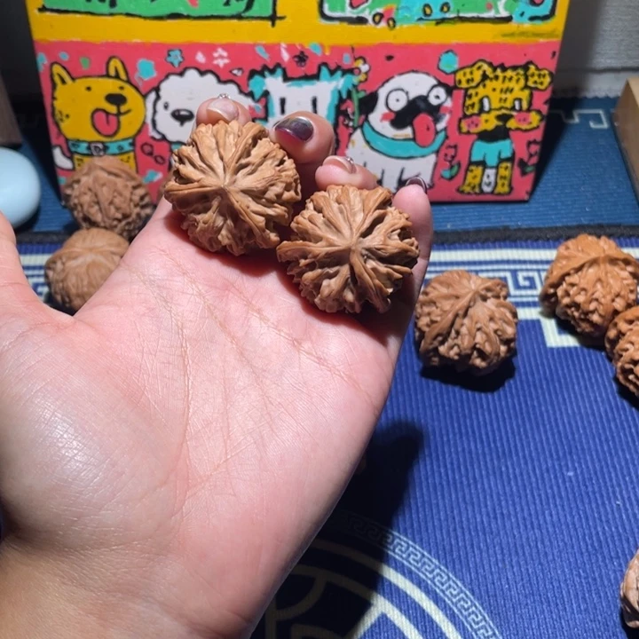 禧***号吊坠文玩核桃37岐山三楞5501