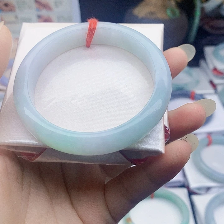 未镶嵌手镯翡翠缅甸天然翡翠A货57