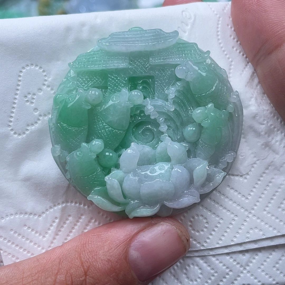 颈饰未镶嵌翡翠翡玉缘翡翠
