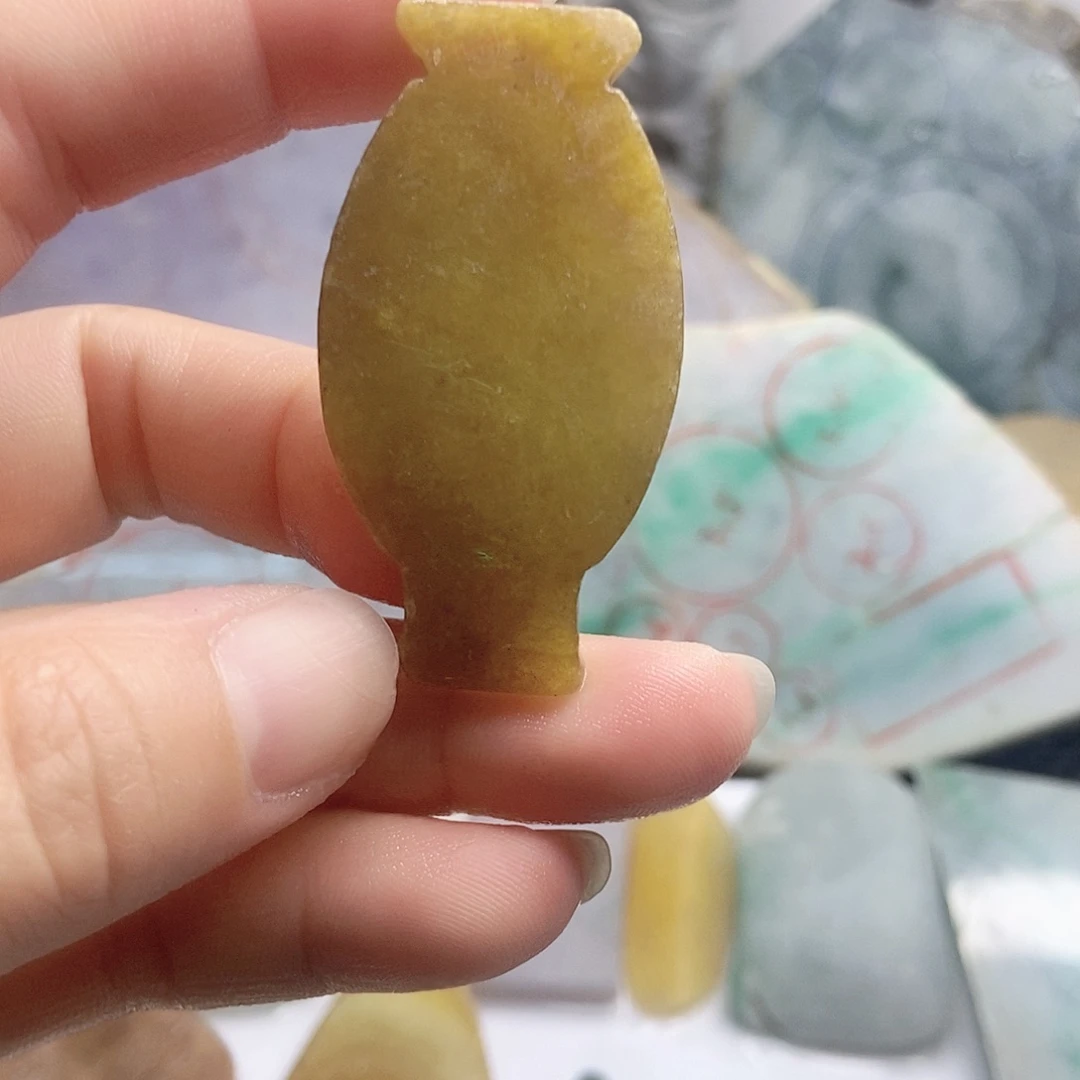 翡翠散珠缅甸翡翠24